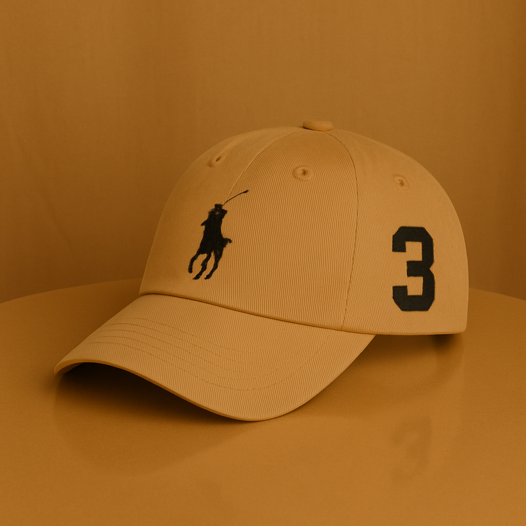 Polo Style Baseball Cap (camel)