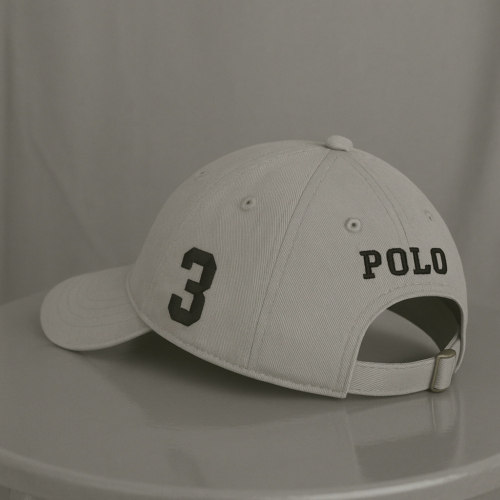 Polo Style Baseball Cap (Grey)