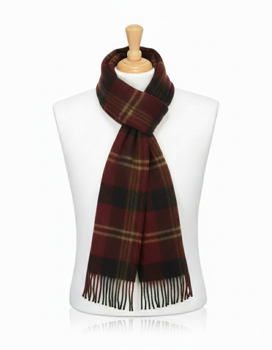 CLASSIC MUFFLER -Tartan pattern