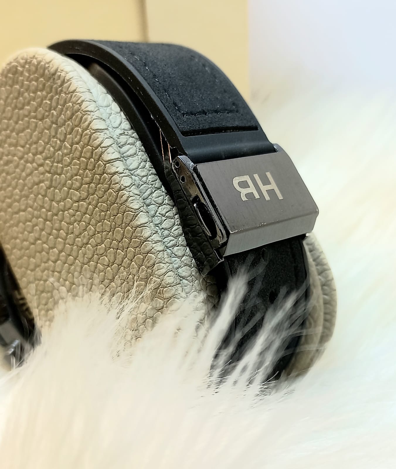 Hublot Geneve (BLUE) Classic Fusion With Master lock and Leather Straps