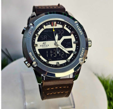 Edifice Casio Branded Watch (Brown)