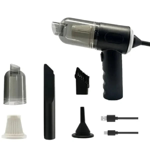 3 In 1 Portable Mini Vacuum Cleaner Duster Blower Dust Like Car, Home, computer, Laptop, Vehicle Interior Cleaner