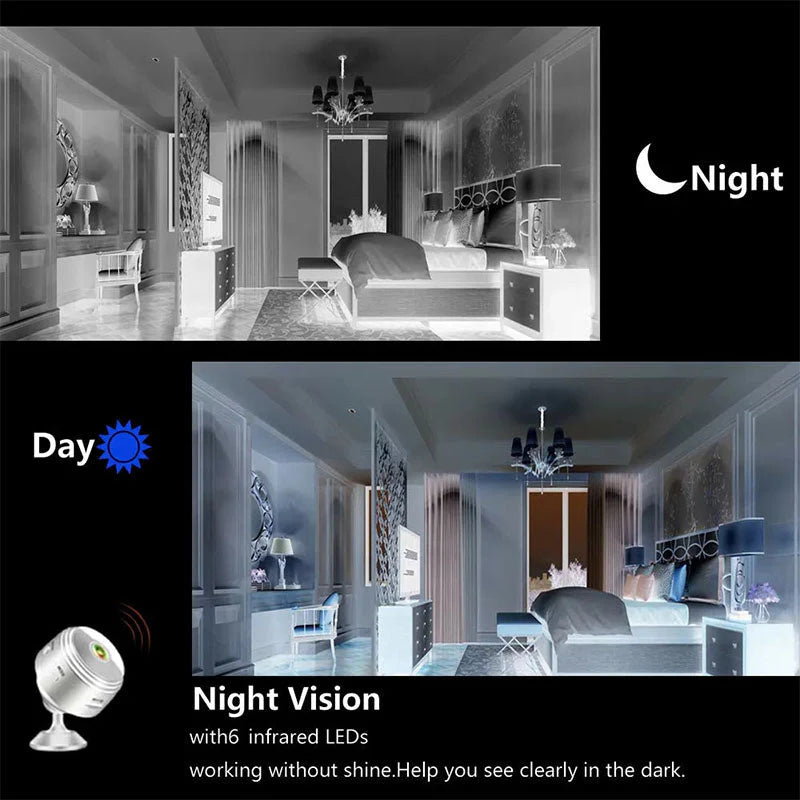 A9 WiFi Mini Wireless Surveillance Camera WIFI Security Monitoring Remote Monitor Camera Smart Home HD 720P