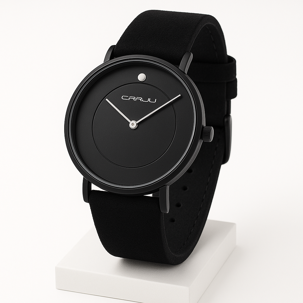 CRRJU Men Watch Fashion Top Brand