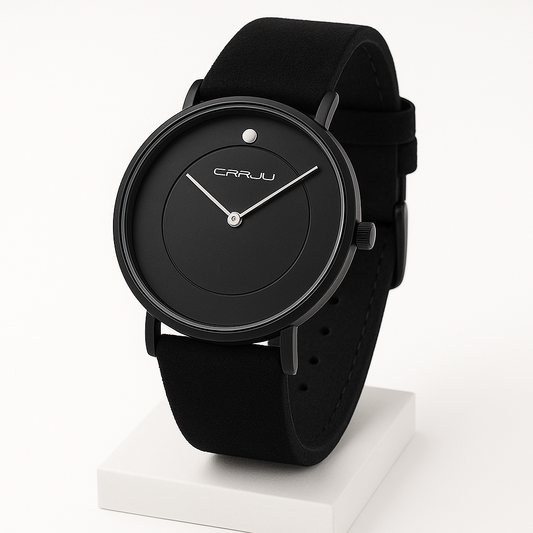 CRRJU Men Watch Fashion Top Brand