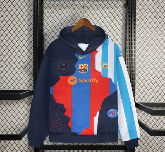 Messi Legacy-inspired  Hoodie (your name your logo)