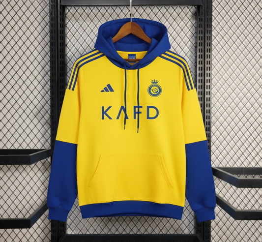 Al Nasr-inspired Hoodie (your name your logo)