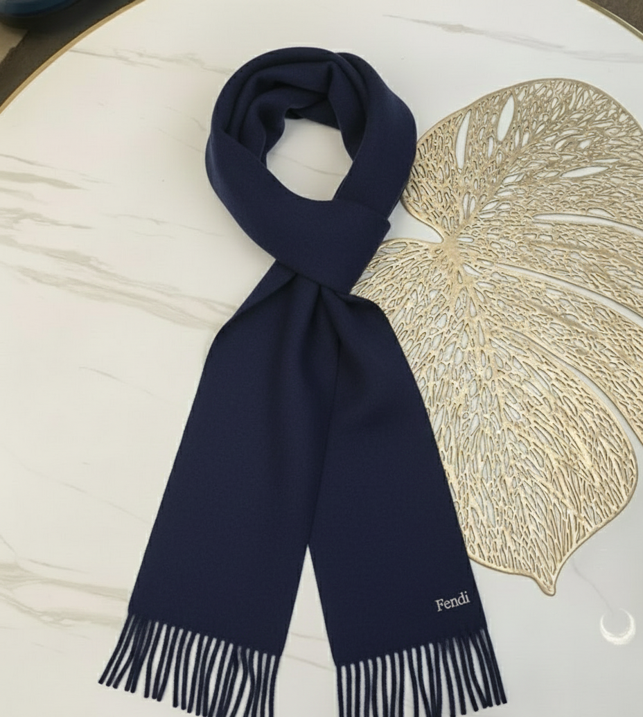 CLASSIC MUFFLER - NAVY BLUE