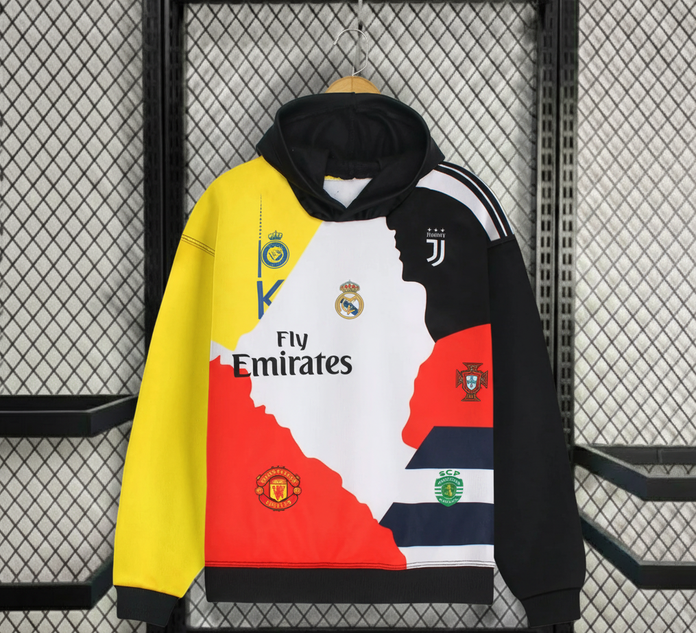 Ronaldo Legacy -inspired Hoodie(your name your logo)