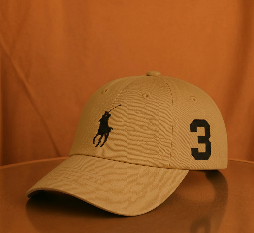 Polo Style Baseball Cap (camel)