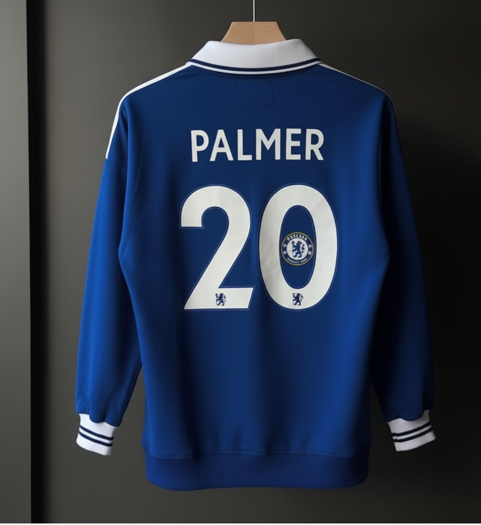 CHELSEA ZIPPER SWEATSHIRT(your name your logo)