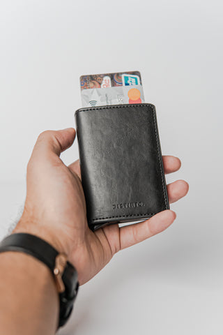 PU Leather Wallet & Pop up card holder