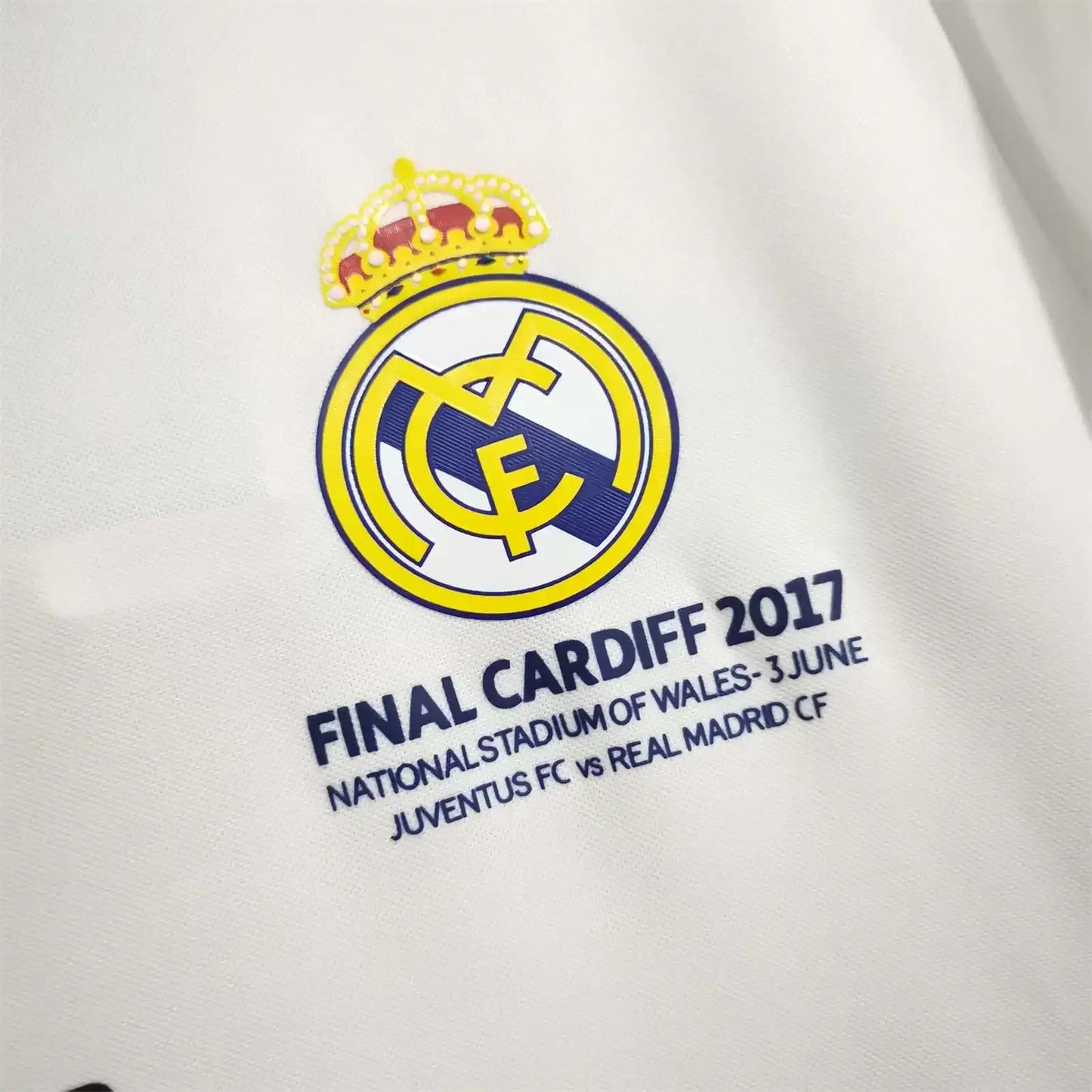 Real madrid-inspired sweatshirt (your name your logo)