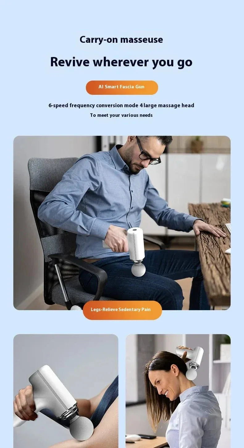 Portable Electric Massage Gun for Full Body Relaxation