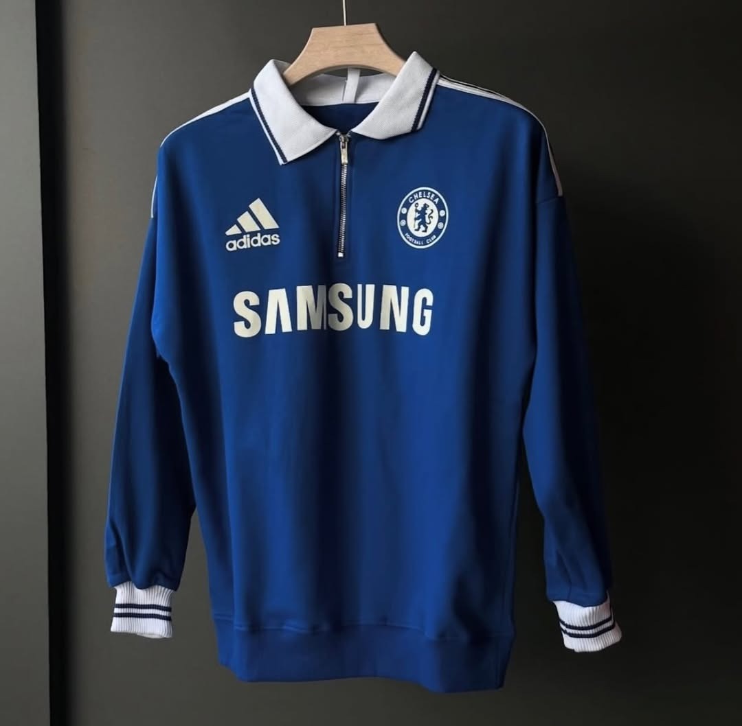 CHELSEA ZIPPER SWEATSHIRT(your name your logo)