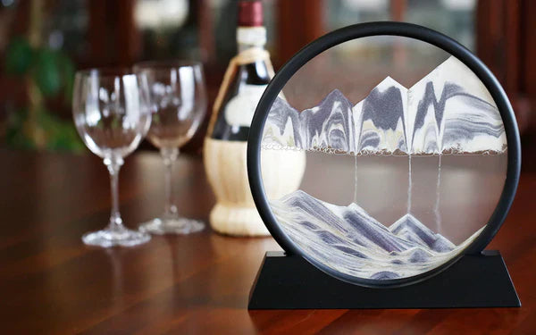 Moving Sand Art 6 Inches Sandscape Painting – Sand Clock